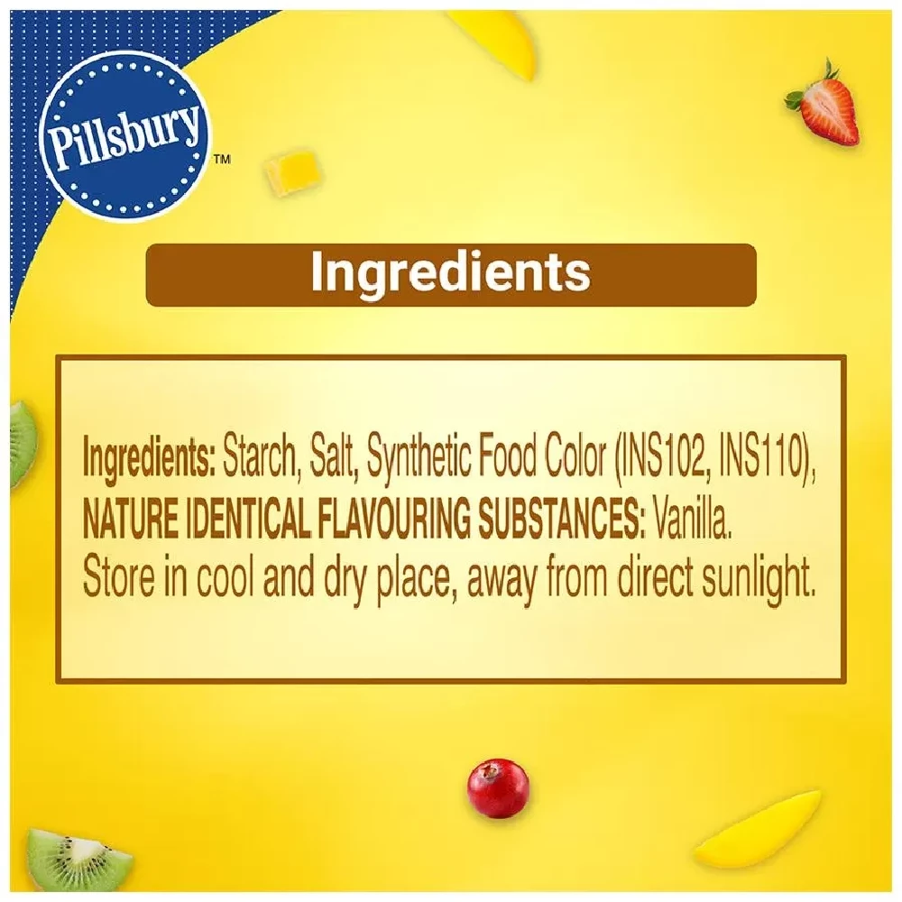 Pillsbury Custard Powder - Vanilla Flavour, 100 g Carton-3.webp